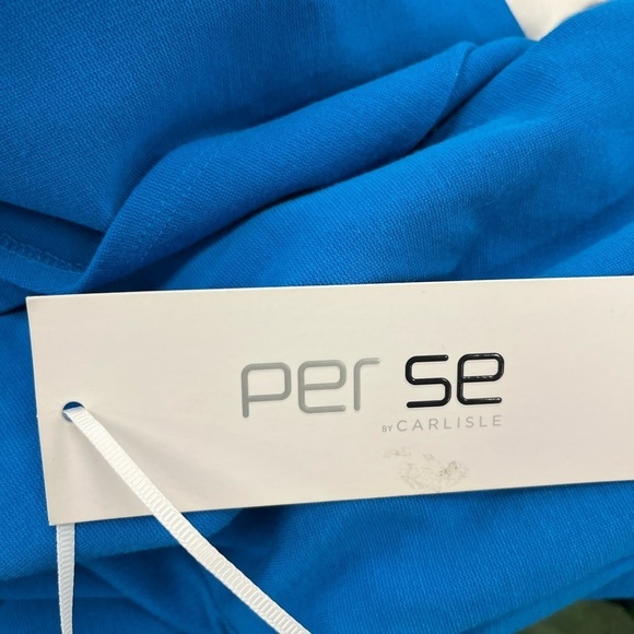 Per Se by Carlisle Collection Dress Size 4 Turquoise Zip Up Back Ret $555 NWT - Picture 6 of 11